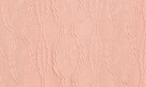 Shop Democracy Ruched Side Textured Knit Pullover In Maple Sugar