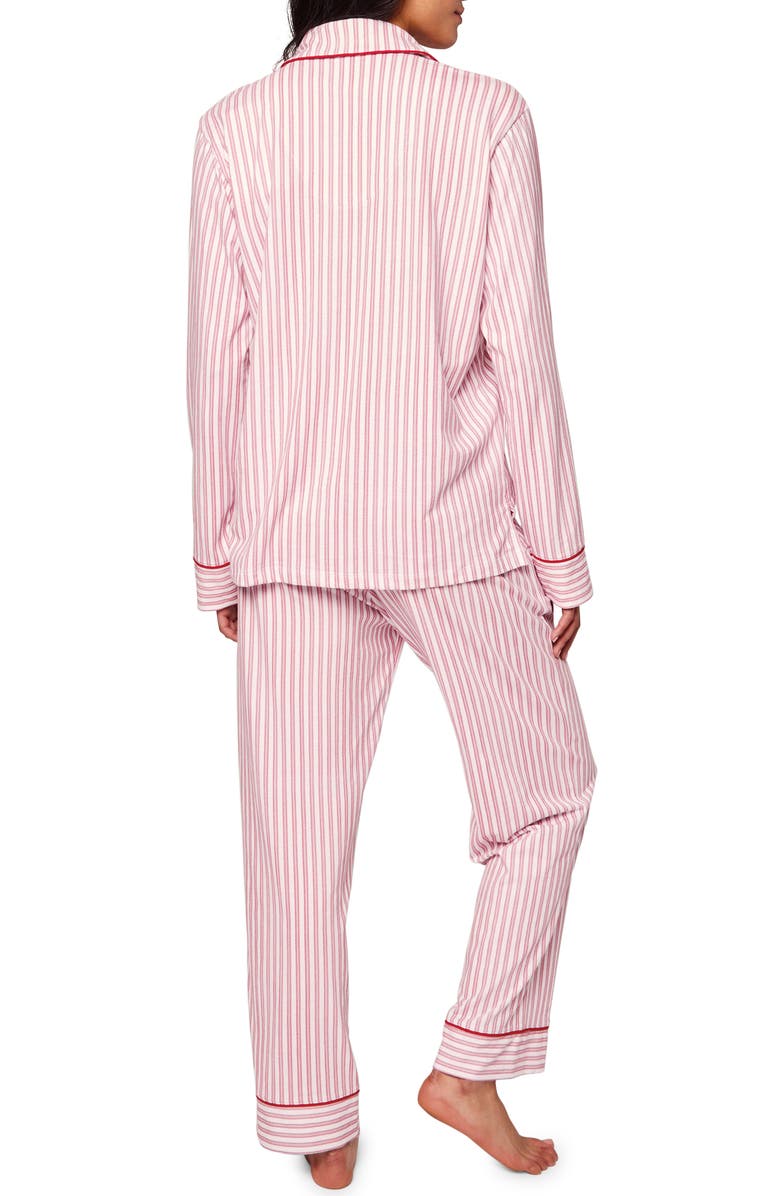 Petite Plume Antique Red Peruvian Cotton Pajamas, Alternate, color, 