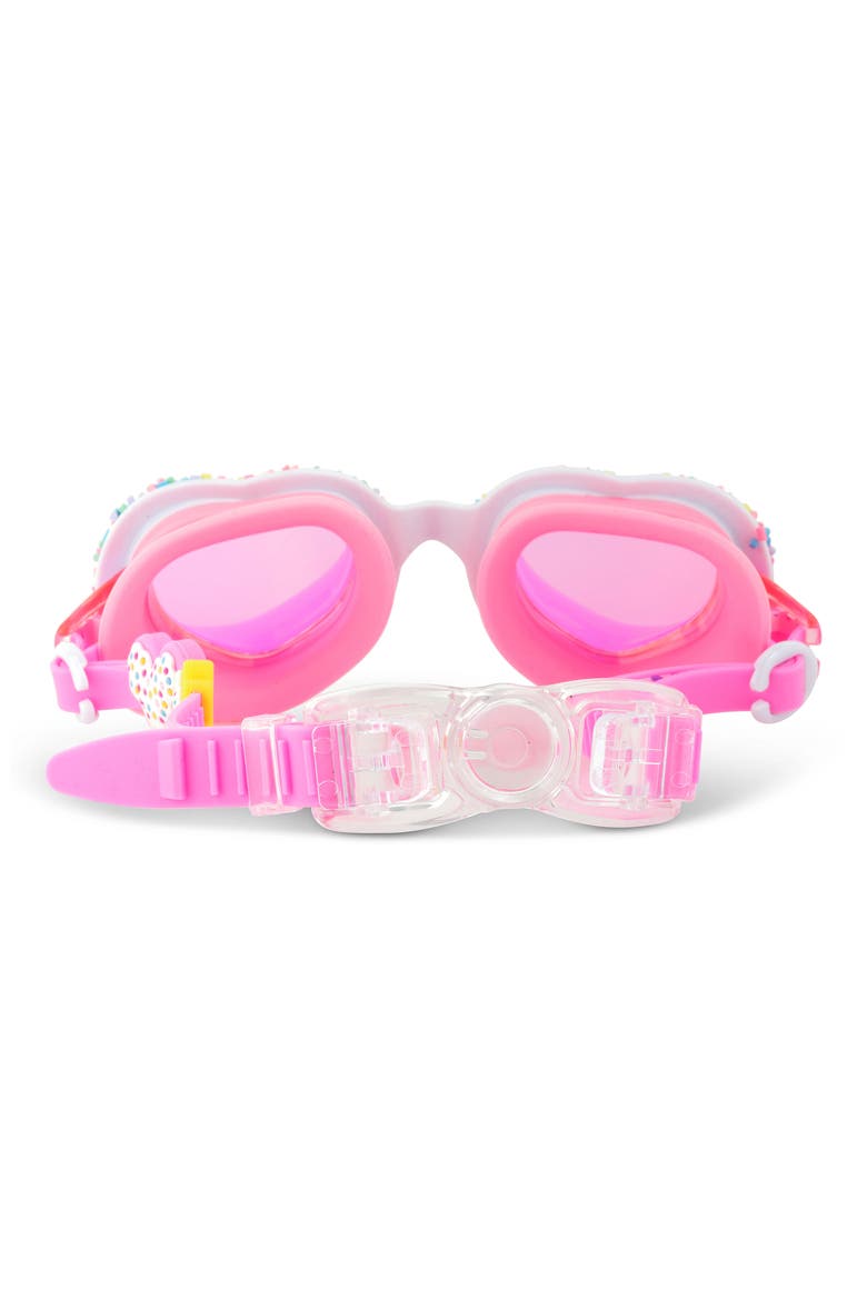 Kids' Candy Heart Swim Goggles, Alternate, color, PINK
