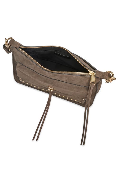 Rebecca Minkoff Darren Top Zip Tote Bag In Brown