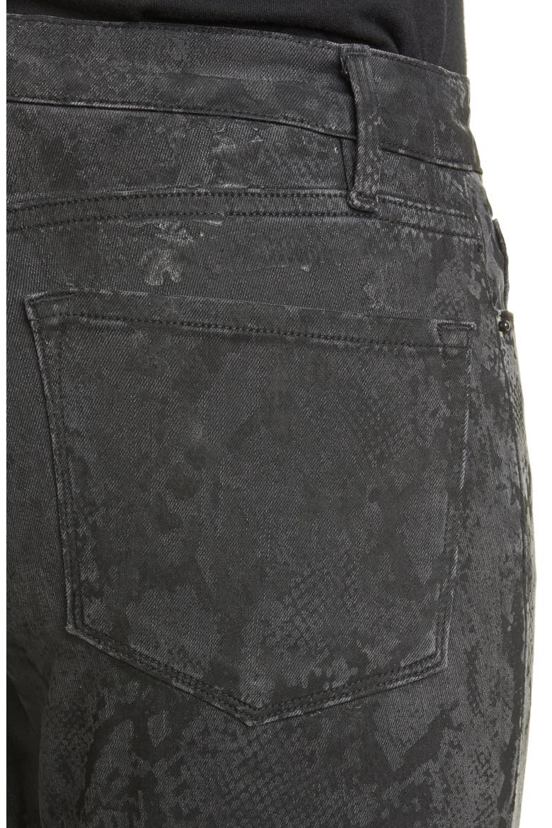 Le Skinny de Jeanne Python Print Jeans, Alternate, color, TONAL PYTHON
