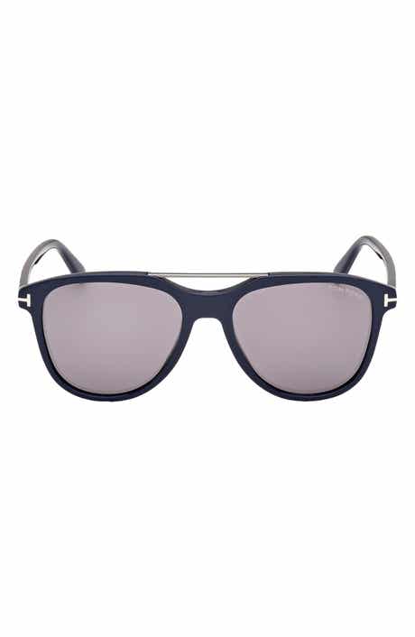 TOM FORD Damian 54mm Pilot Sunglasses