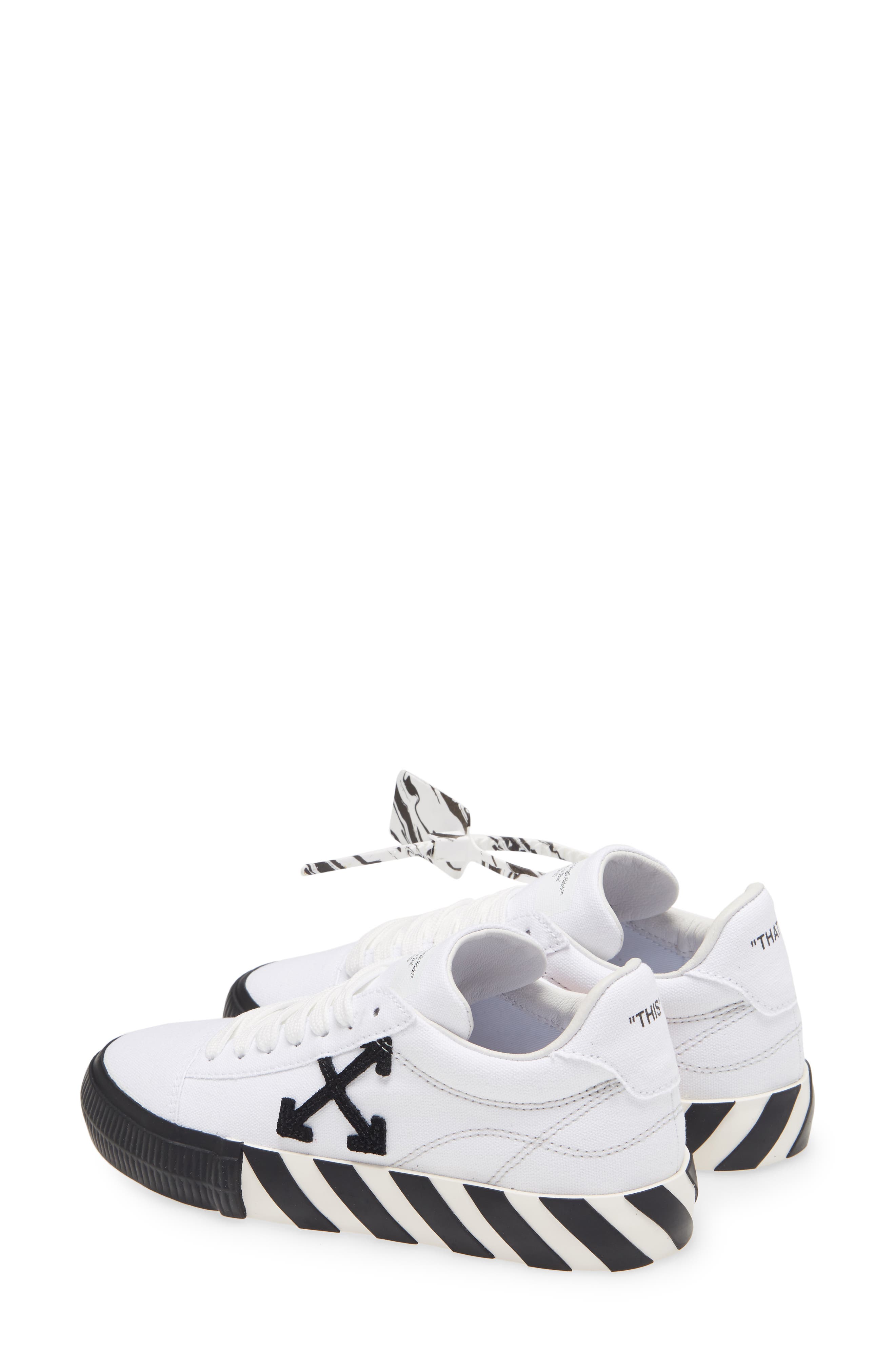 Off-White Vulcanized Low Top Sneaker, Alternate, color, 