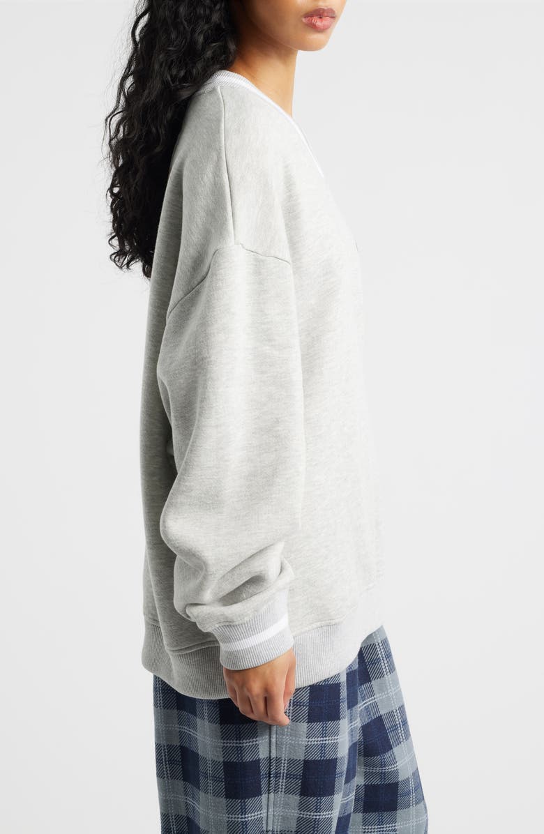 BOYS LIE Loverboy Graphic Hoodie, Alternate, color, Heather Grey