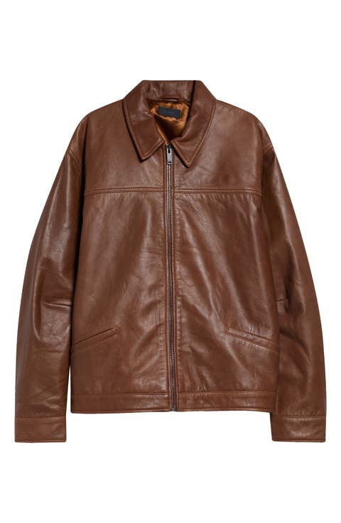 Jocelyn Silky Leather Jacket