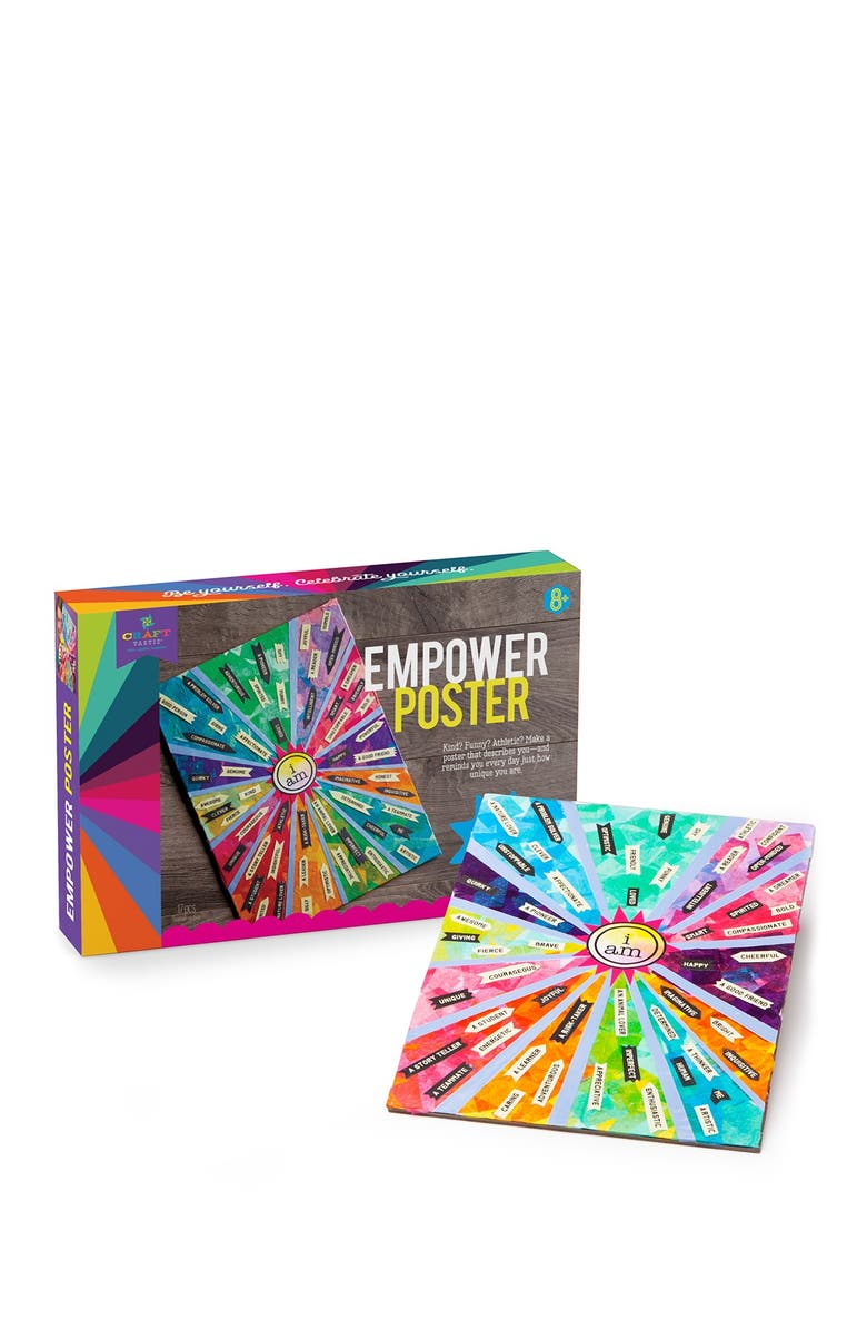 Ann Williams Craft-tastic Empower Poster Kit, Main, color,