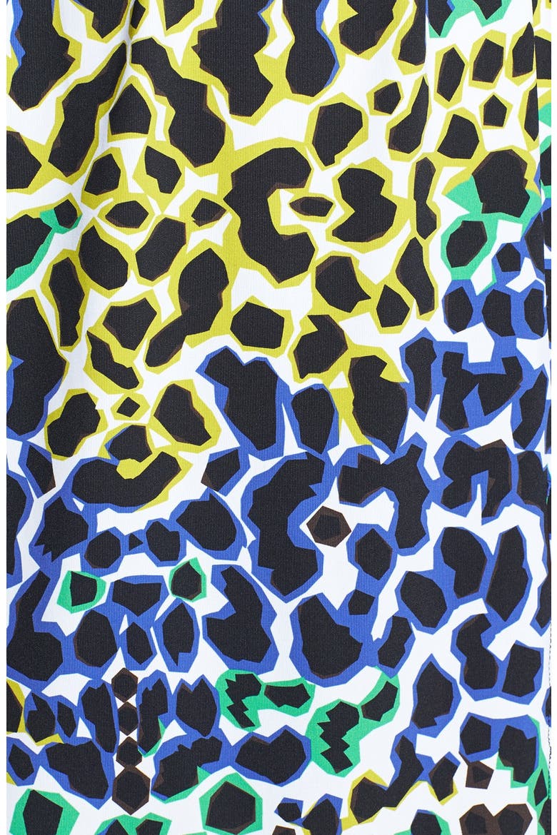 Print Stretch Maxi Dress, Alternate, color, MULTI