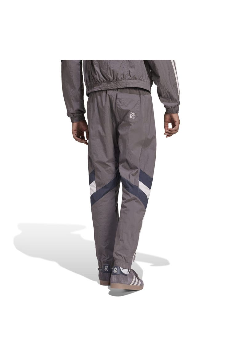 Men's adidas Originals Charcoal Real Madrid Lifestyler Track Pants, Alternate, color, Charcoal