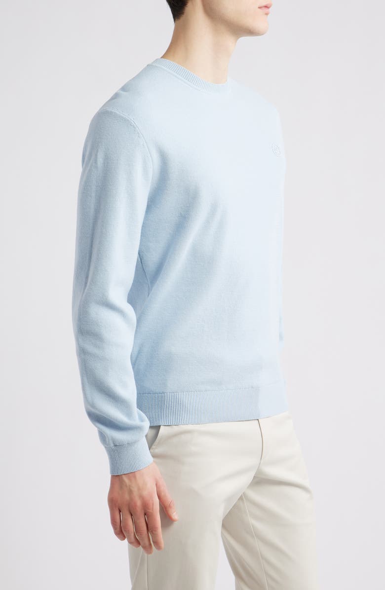 BOSS Barco Logo Embroidered Sweater, Alternate, color, 