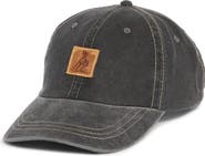 ONE OF THESE DAYS Running Horse Leather Patch Hat