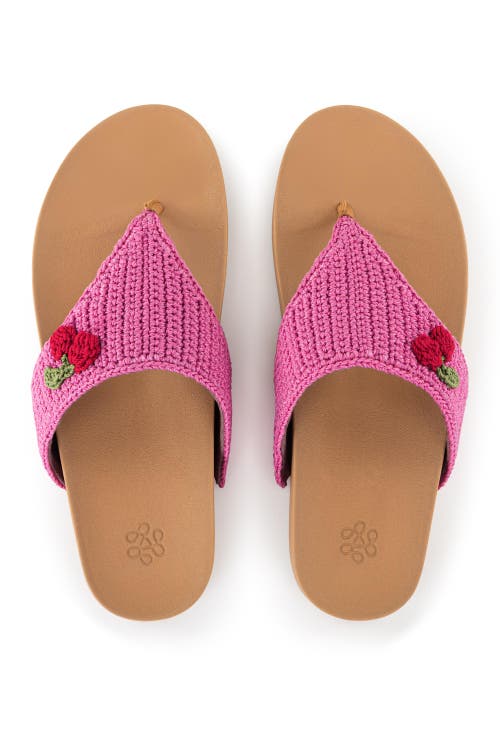 The Sak Everly Sandal In Pink