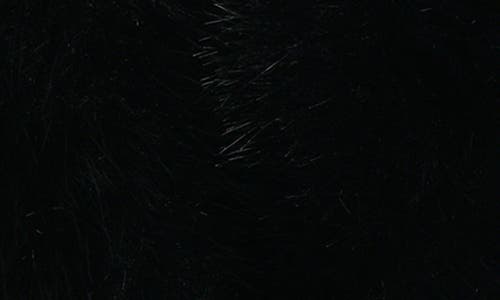 Naked Wardrobe Mini Faux Fur Bag In Black