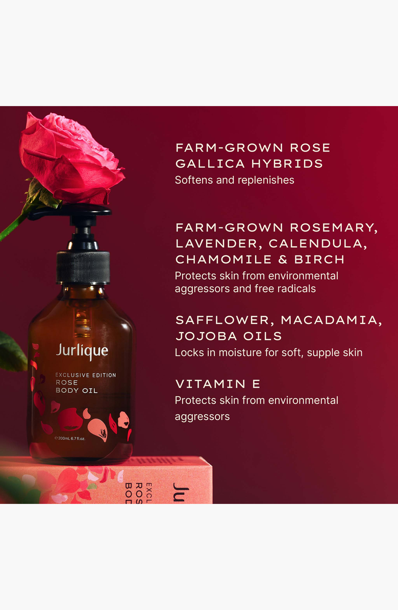 JURLIQUE Exclusive Edition Rose Body Oil, Alternate, color, NO COLOR