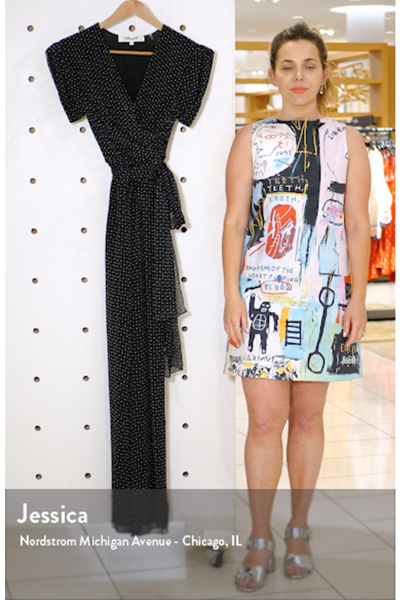 Cassandra Print Silk Jumpsuit video
