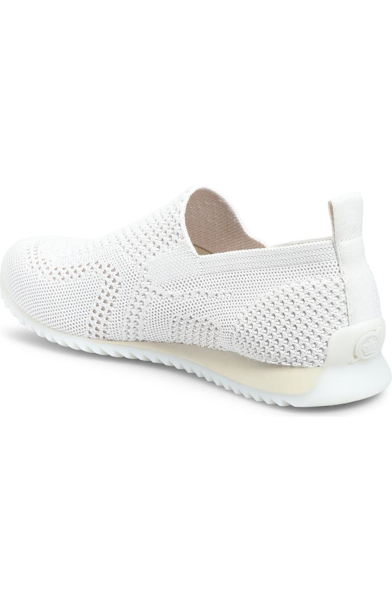 Børn Newbury Slip-On Sneaker, Alternate, color, White Knit Fabric