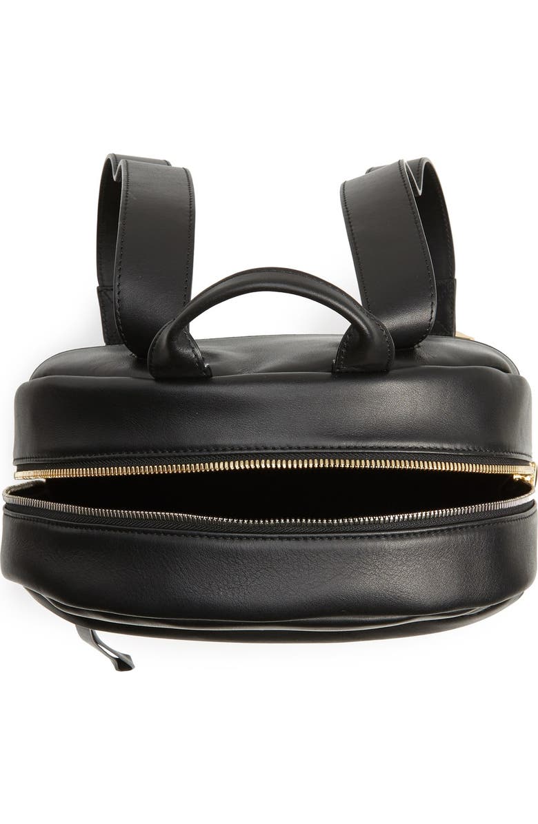WANT Les Essentiels 'Piper' Leather Backpack, Alternate, color, Jet Black