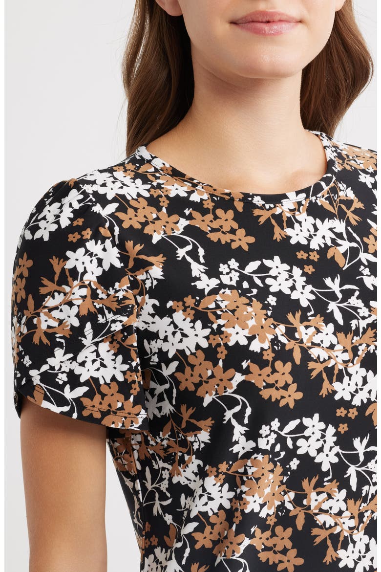 Tulip Sleeve Top, Alternate, color, ANNE BLACK MULTI