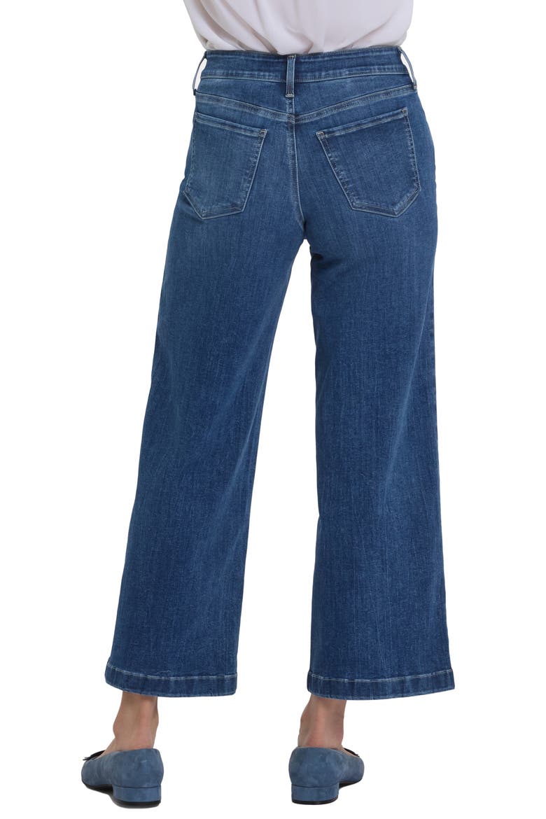 Teresa Wide Leg Crop Jeans, Alternate, color, FAIRMONT