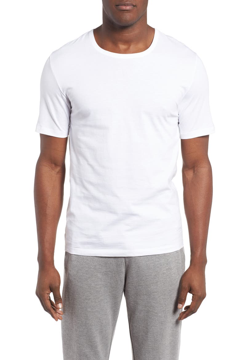 3-Pack Crewneck Cotton T-Shirt, Alternate, color, WHITE