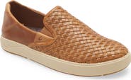 OluKai Lae'ahi Lauhala Woven Leather Shoe