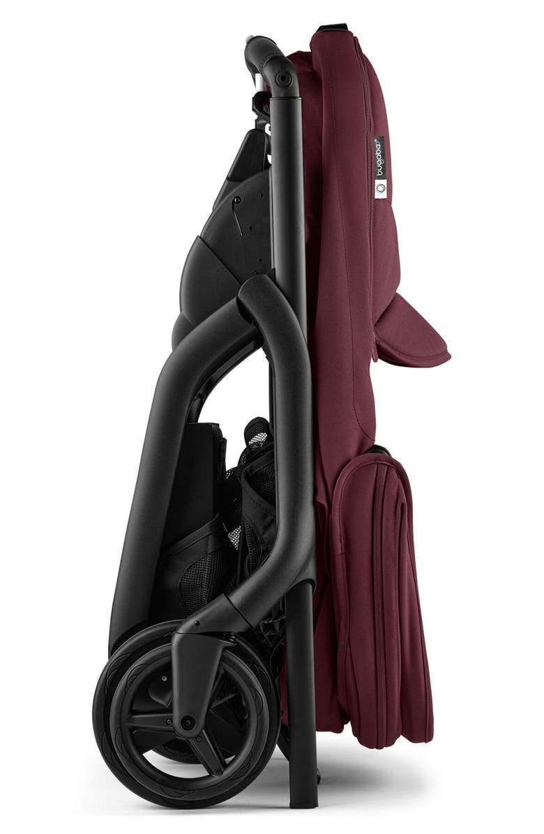 Bugaboo Dragonfly Bassinet & Seat Stroller, Alternate, color, Dark Cherry
