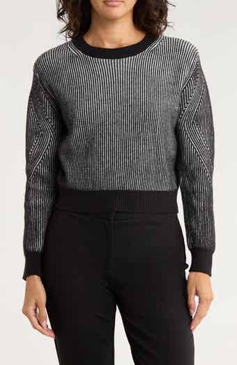 Vigoss Shadow Rib Crewneck Sweater
