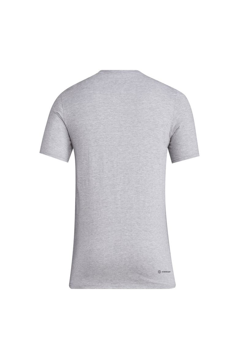 Men's adidas Gray Penn State Nittany Lions Wordmark Polyester T-Shirt, Alternate, color, Gray