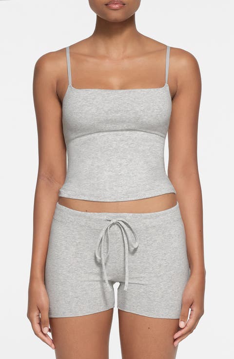 Stretch Cotton Jersey Camisole