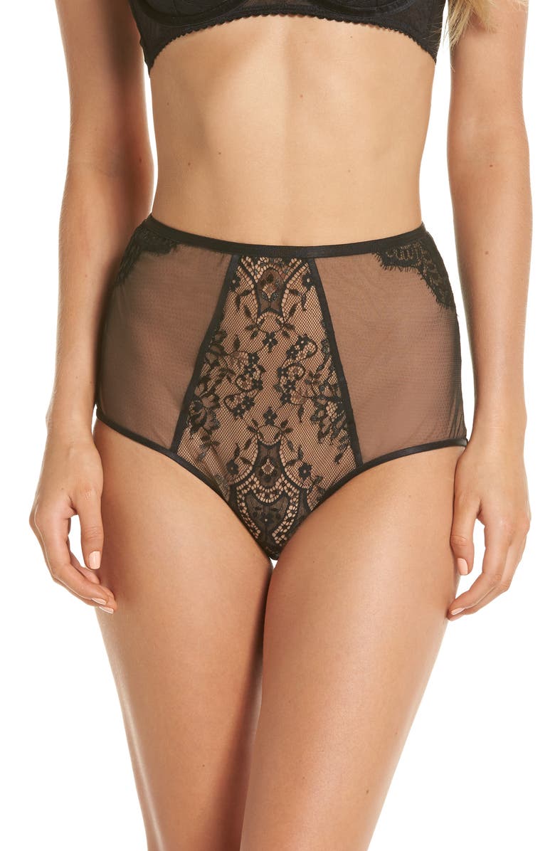 Dita Von Teese Maestra Full Briefs, Main, color, 