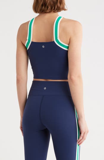 Wonderlink Stripe Crop Tank