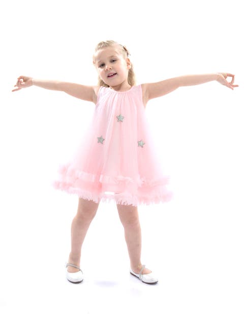 Sleeveless Star Ruffle Dress (Toddler & Little Kid)