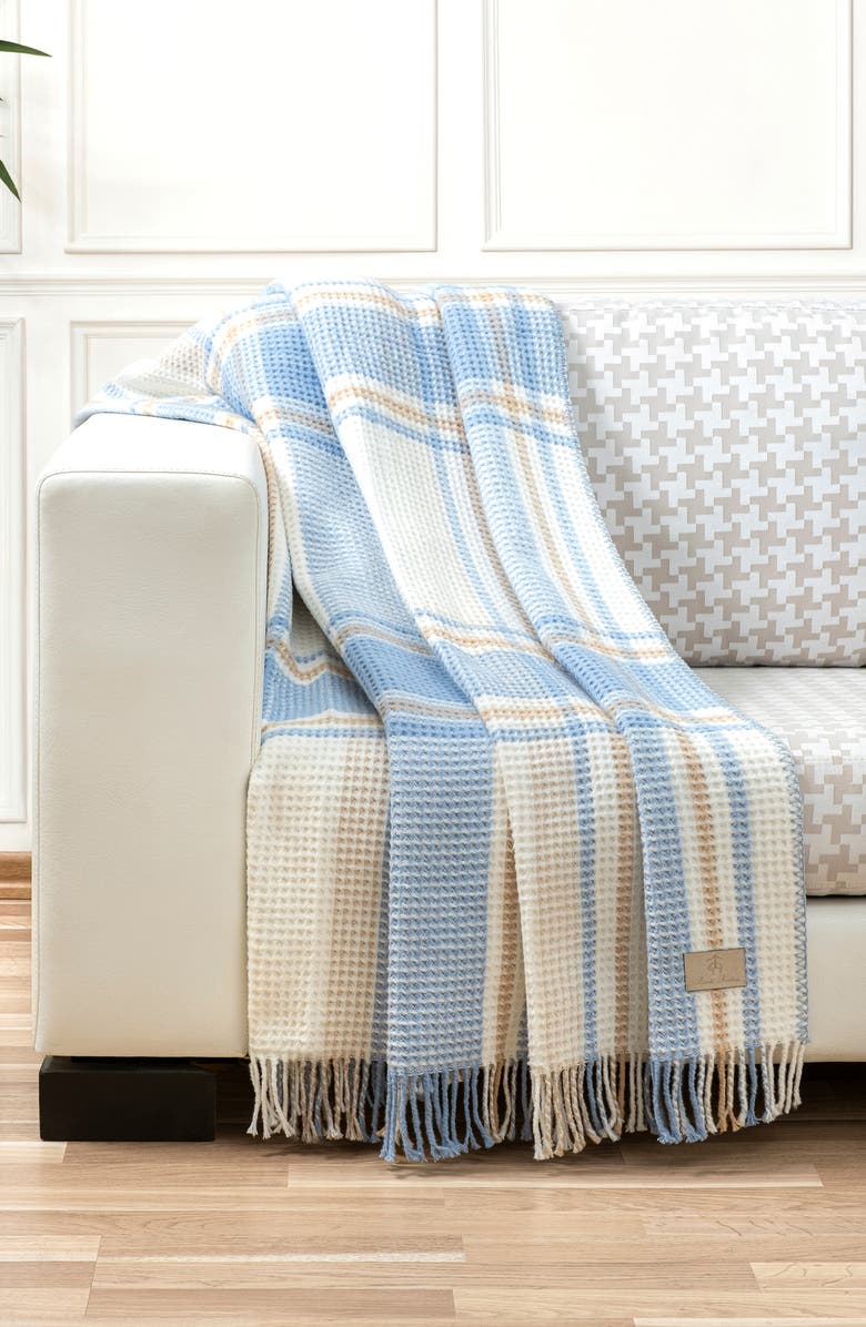 Brooks Brothers Ellen Throw Blanket, Alternate, color, 