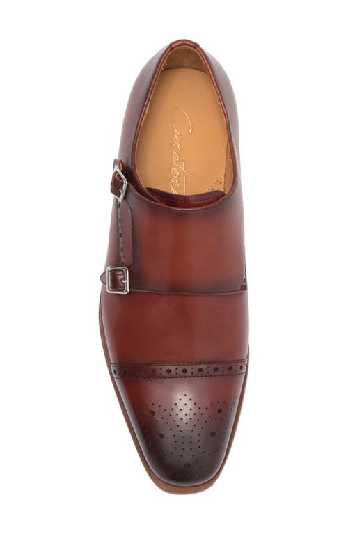 Shop Curatore Revelli Monk Shoe In Chestnut