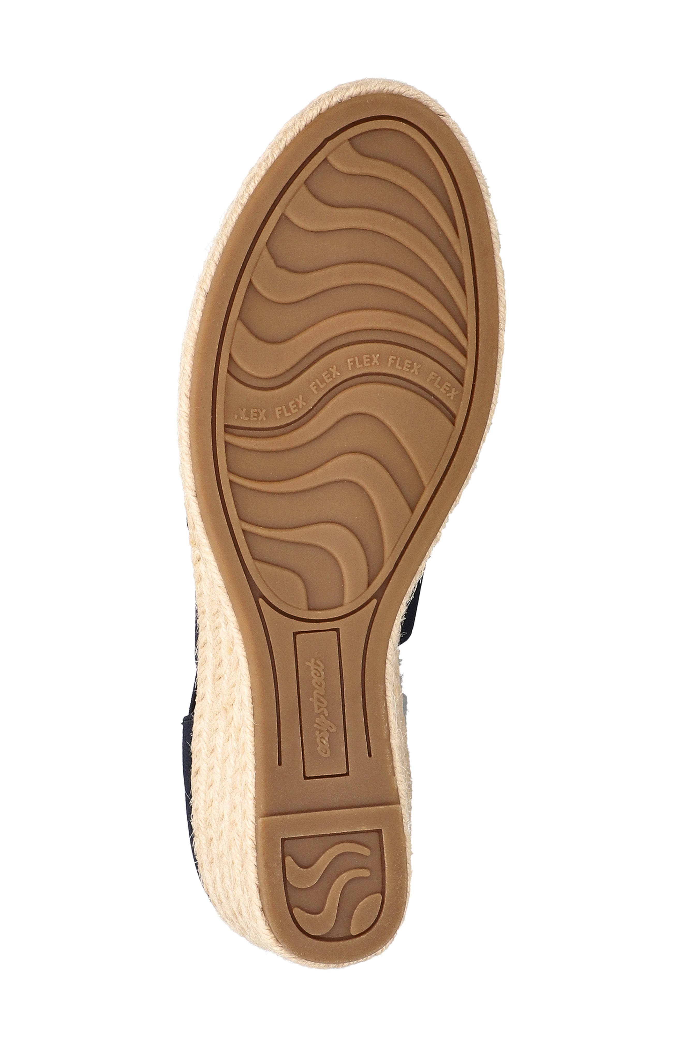 Pari Espadrille Platform Wedge, Alternate, color, NAVY CANVAS