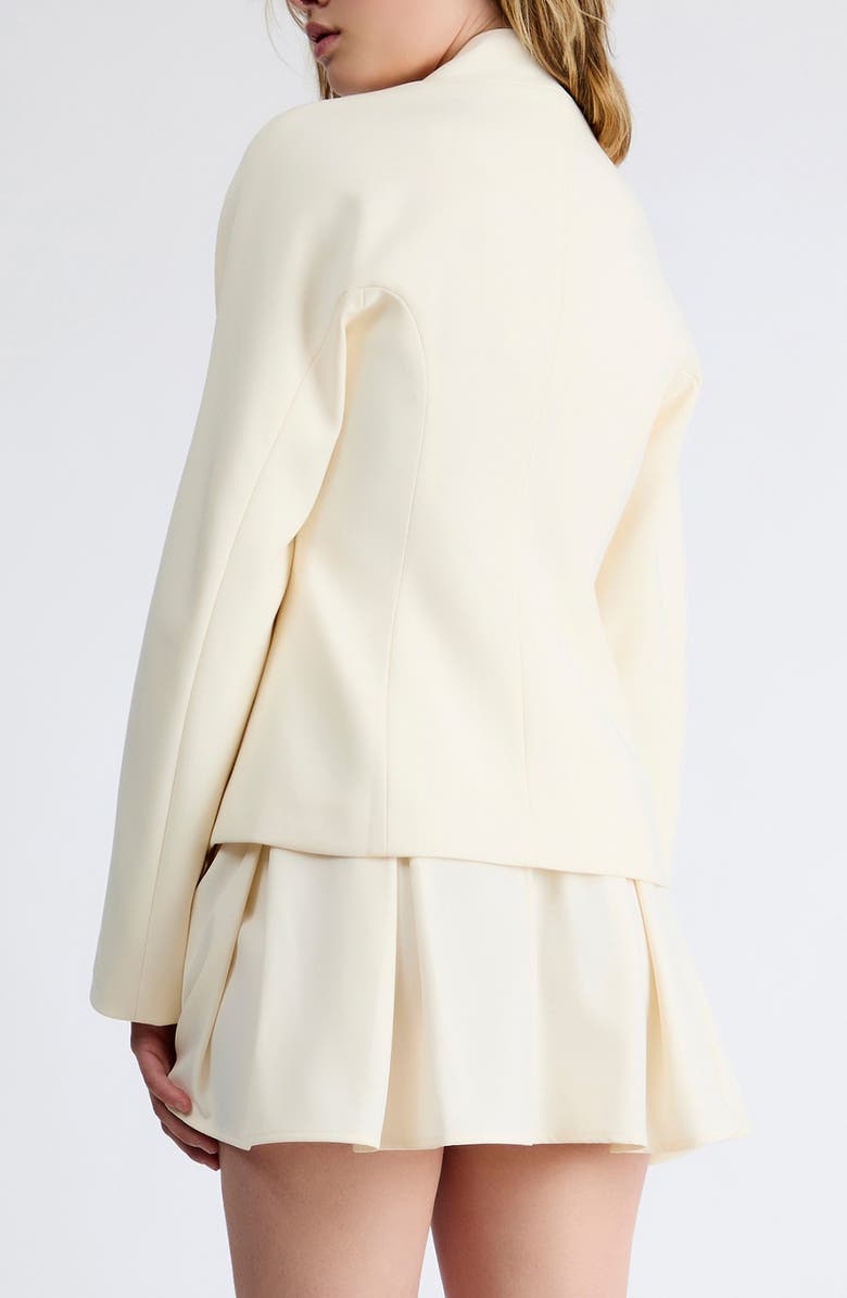 Extro & Vert Felicity Tailored Blazer, Alternate, color, Ivory