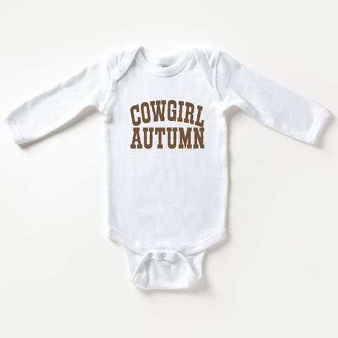 Cowgirl Autumn Long Sleeve Bodysuit Baby