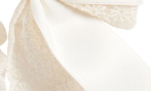 Bp. Lace Detail Bow Barrette In Neutral