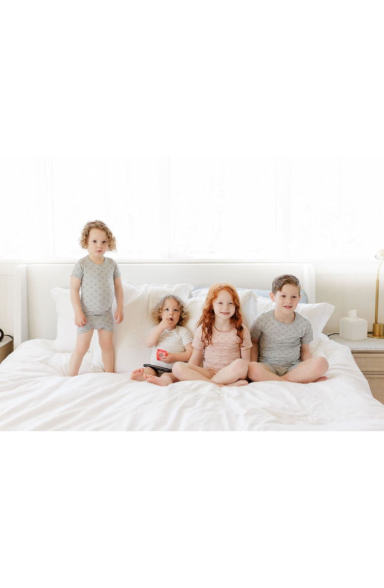 Ely's & Co. Aurora Classics Diamond Print Collection - Lounge Set, Alternate, color, Ivory/Pink