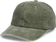 NORDSTROM RACK Stonewash Cotton Dad Cap