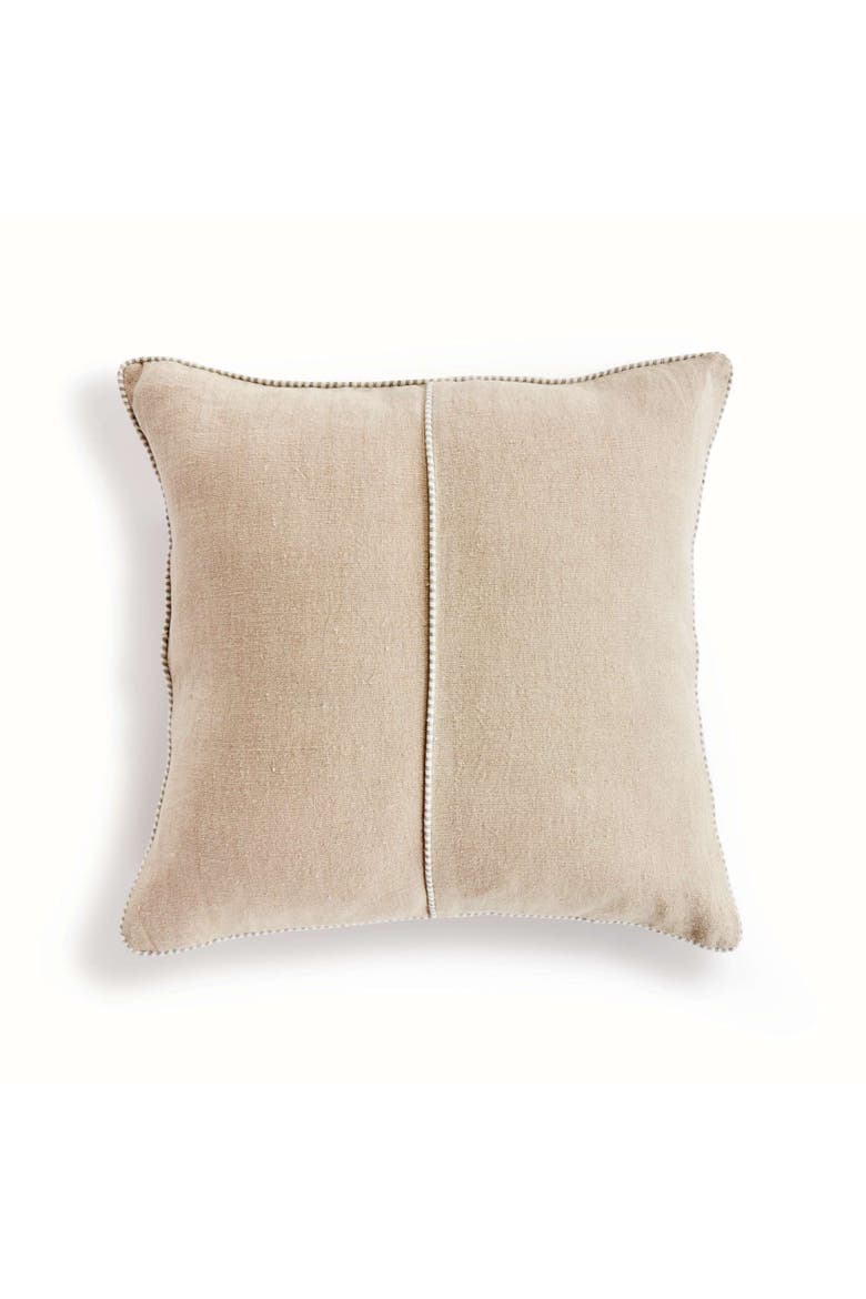 Matteo Pillow 20", Main, color, Beige