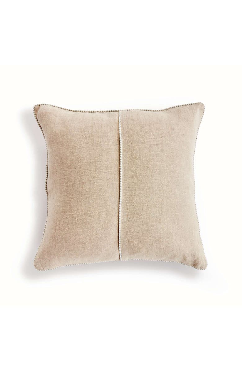 Napa Home & Garden Matteo Pillow 20", Main, color, Beige