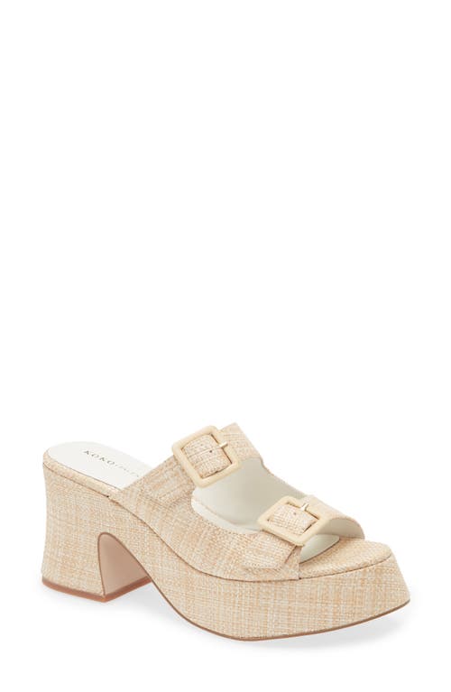 KOKO + PALENKI KOKO + PALENKI DOWNTOWN PLATFORM SLIDE SANDAL