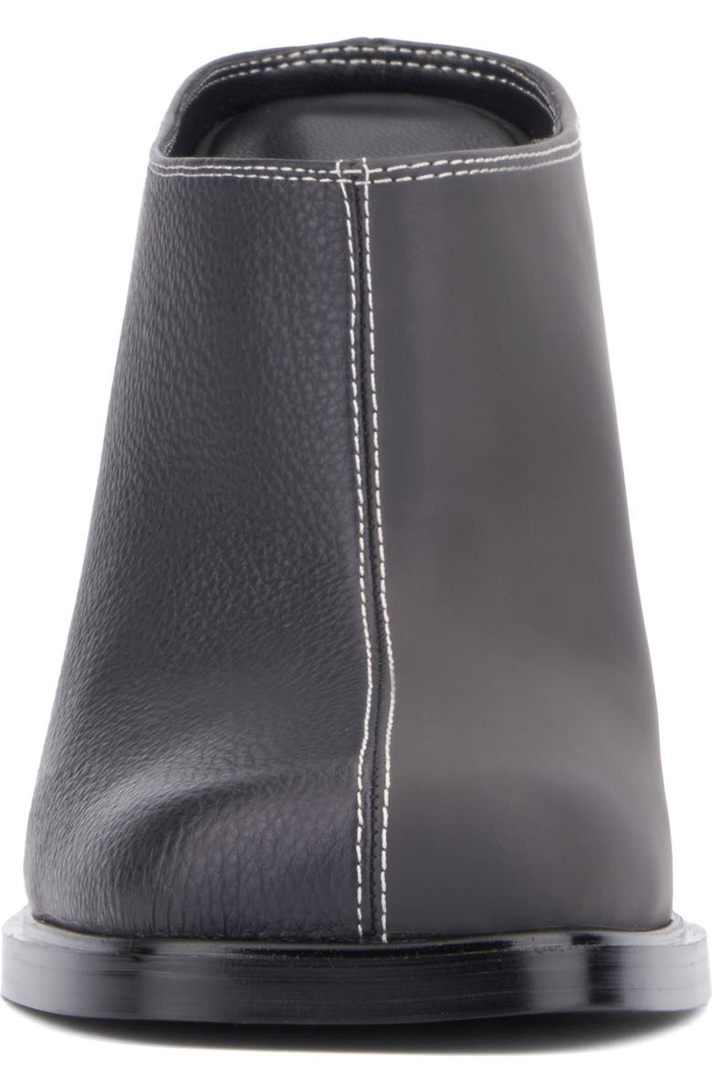 OLIVIA MILLER Square Toe Mule, Alternate, color, Black