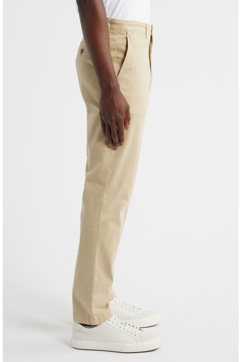 Boracay® Island Flat Front Stretch Chinos, Alternate, color, STONE KHAKI