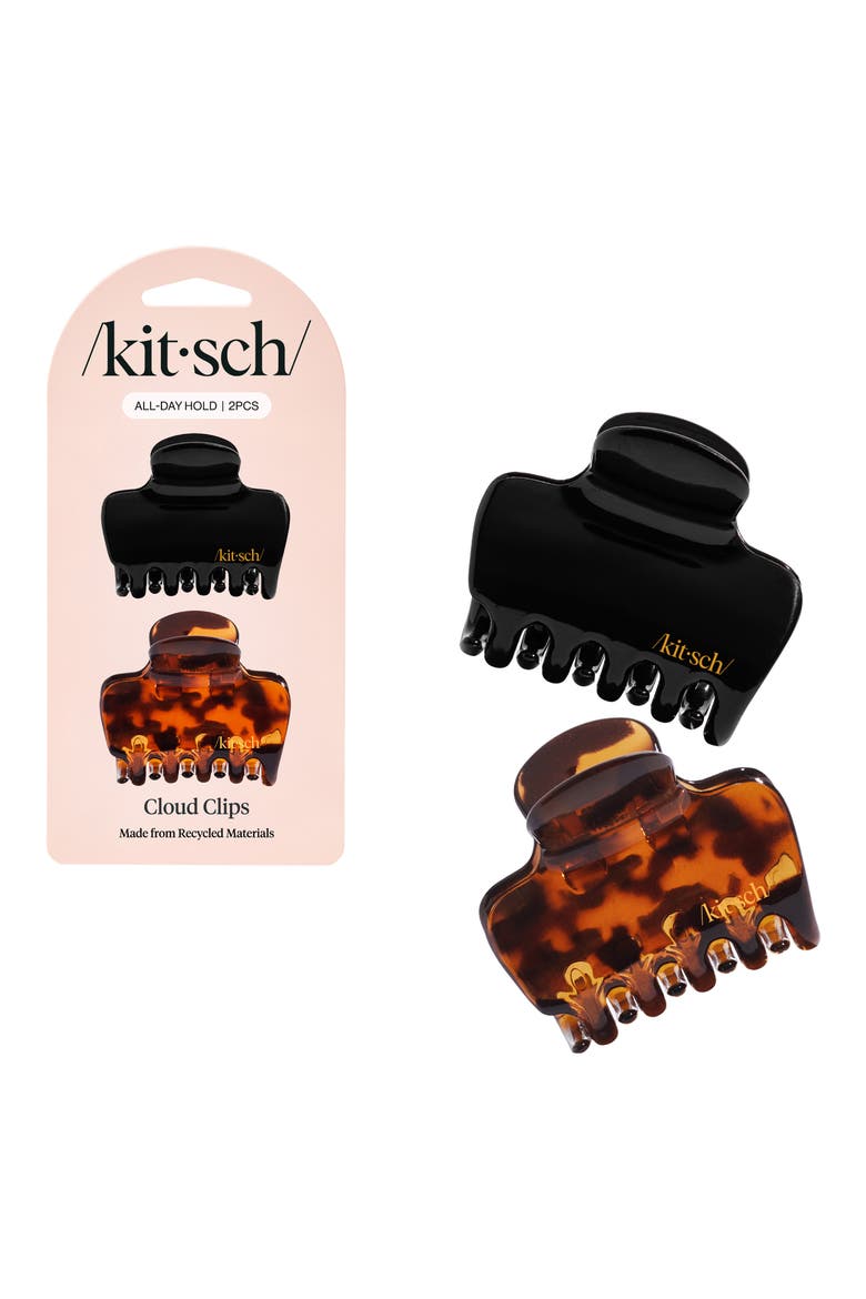 Cloud Claw Clips, Main, color, BLACK TORT