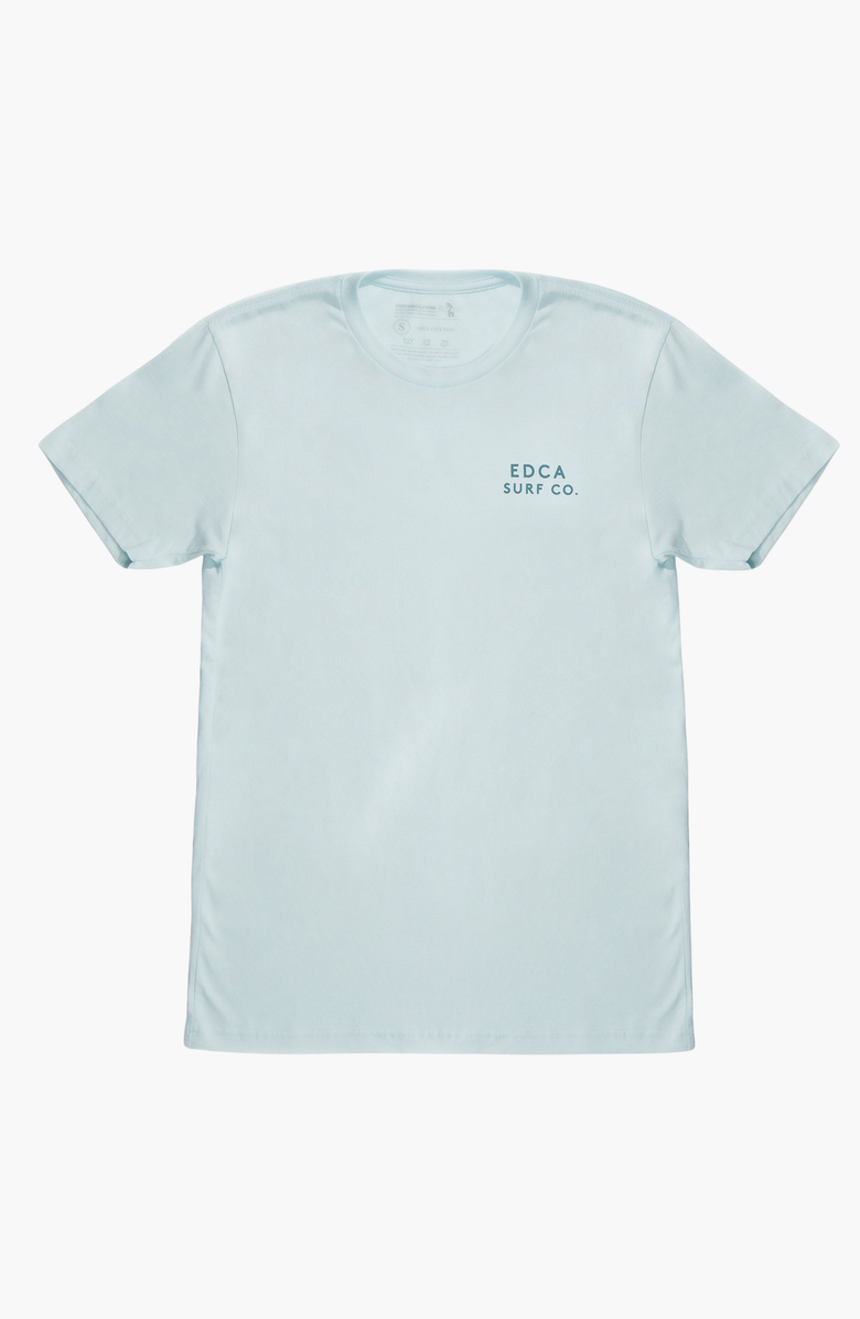 Everyday California Pfeiffer Tee Shirt, Main, color, Light Blue