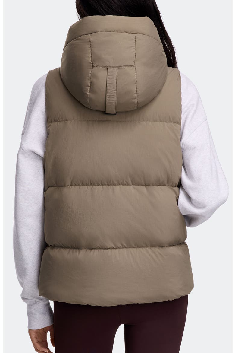 Junction 750 Fill Power Down Puffer Vest, Alternate, color, TAUPE GREY