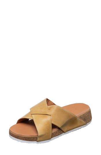 Antelope Adeline Slide Sandal In Yellow
