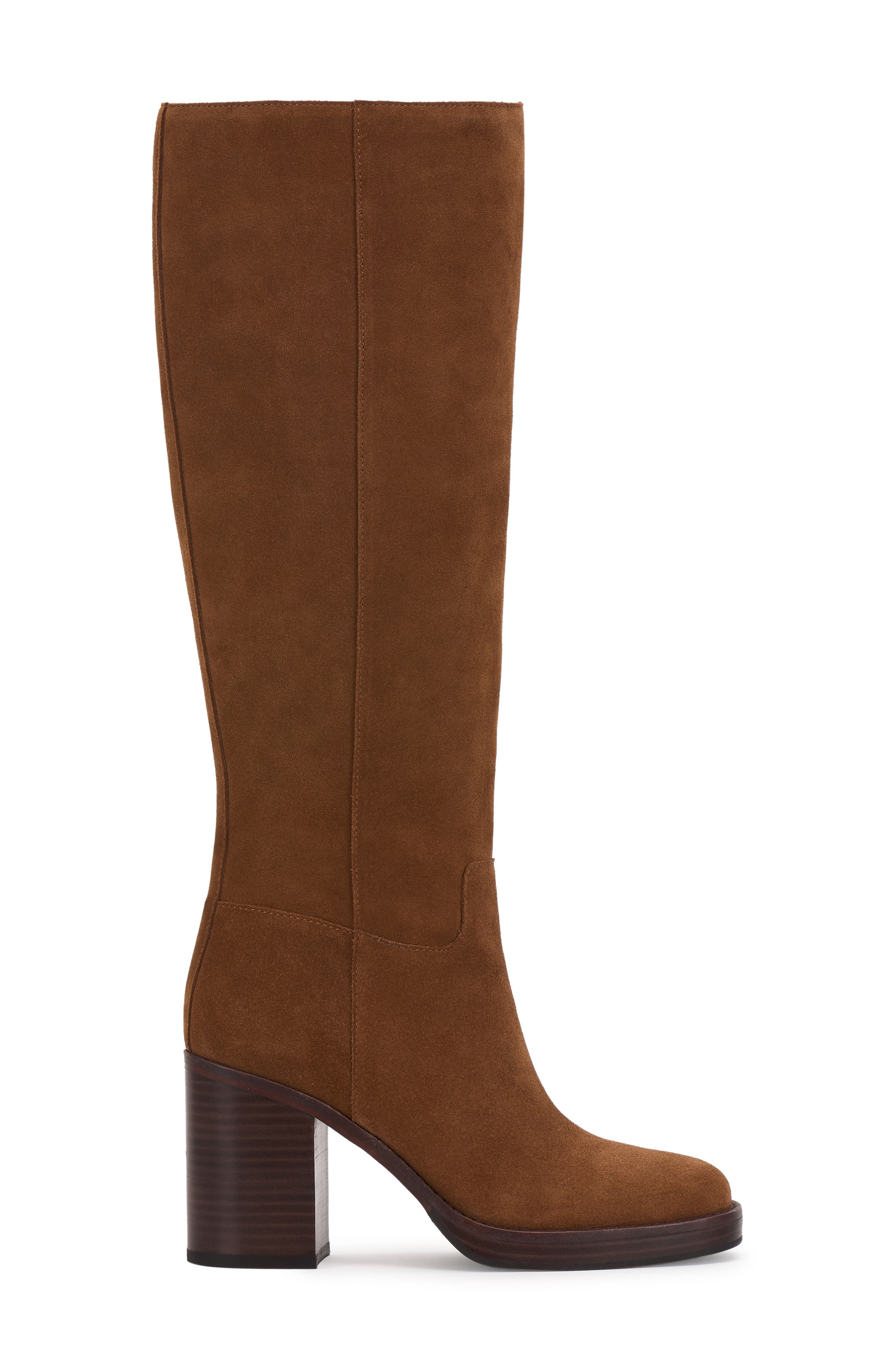 Gibi Knee High Boot, Alternate, color, BURNT SUGAR VERONA