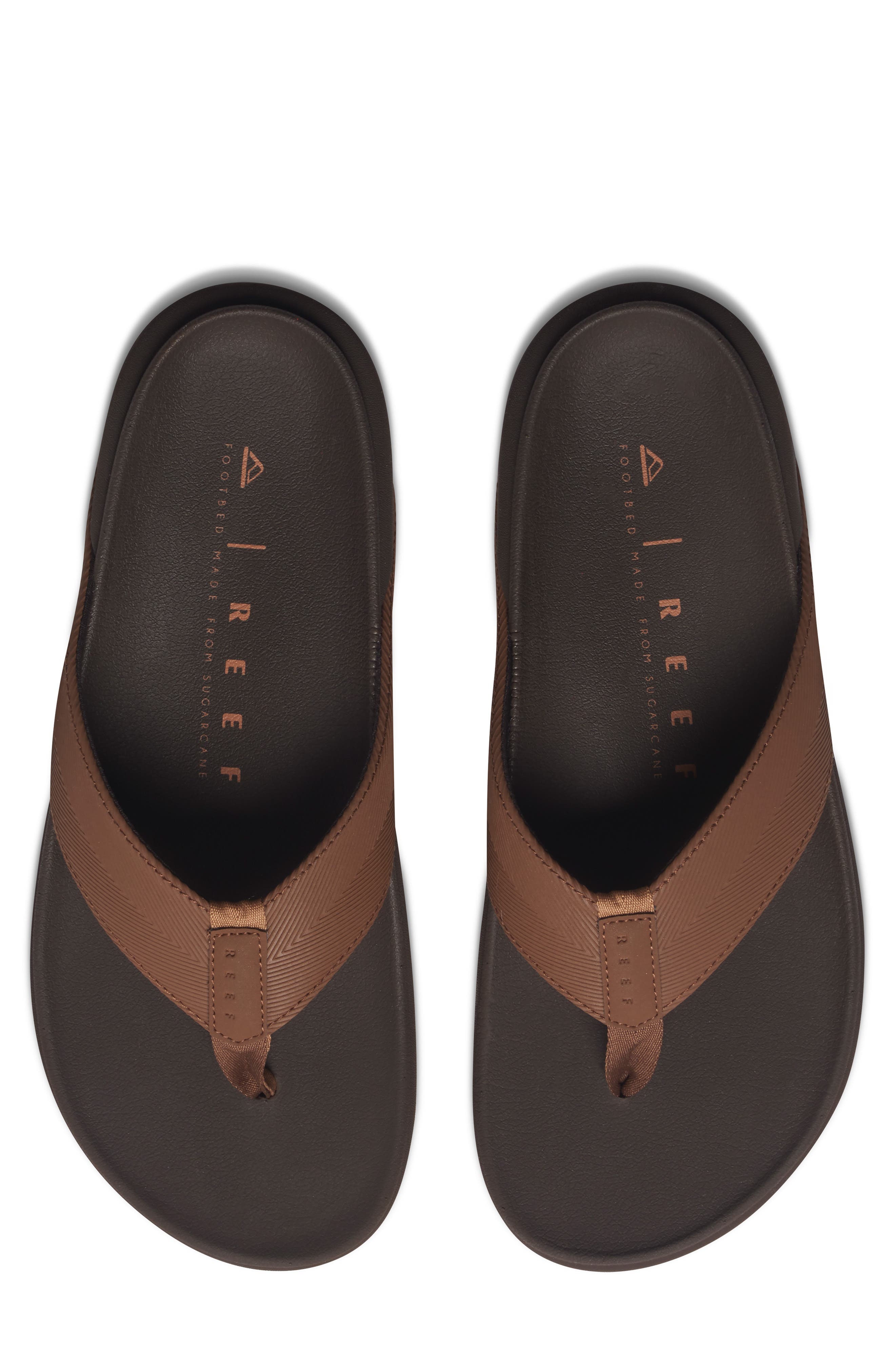 The Raglan Flip Flop, Alternate, color, JAVA/ GUM